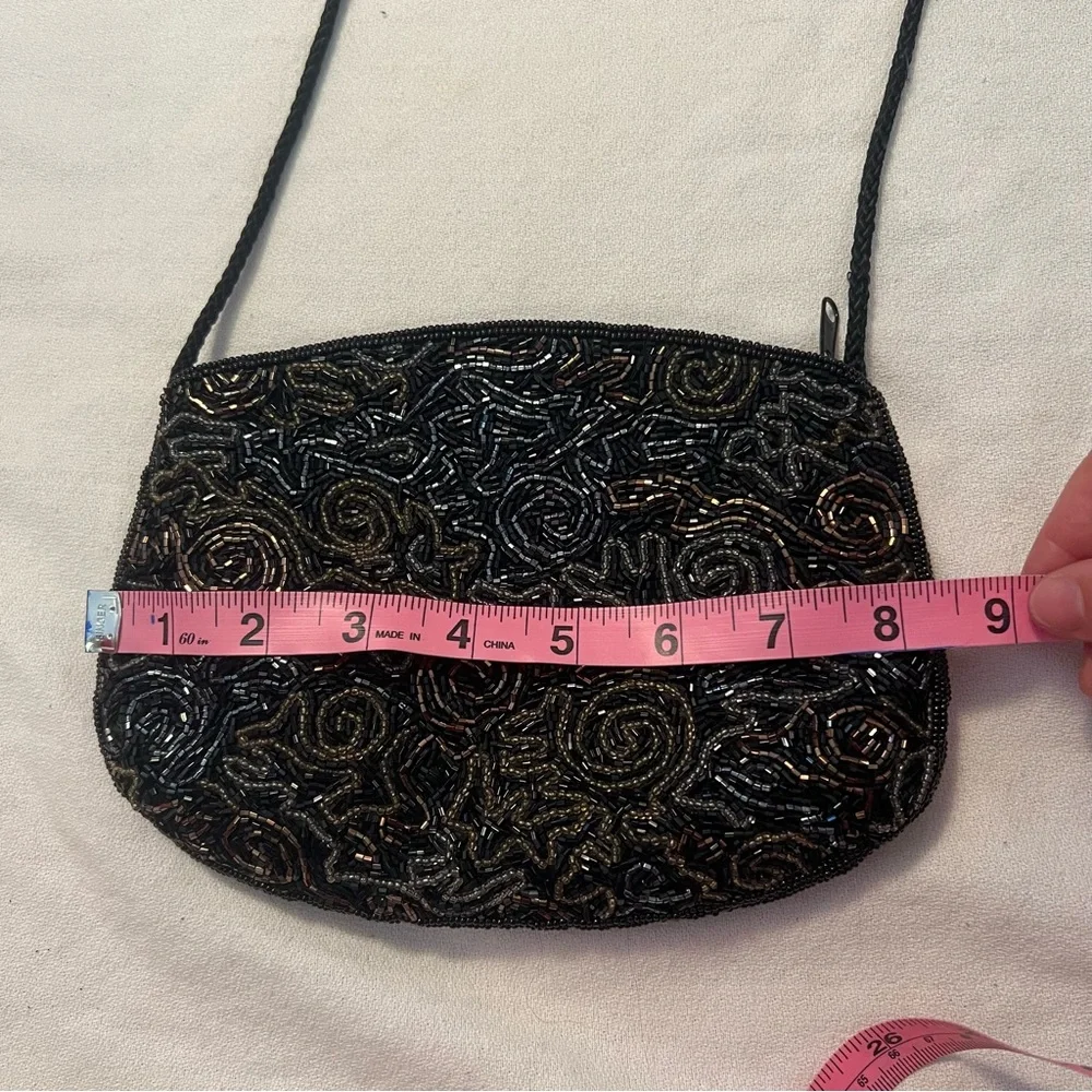 COPY - Y2K front glass colorful beaded crossbody/bag.